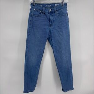 J.Crew Slim Fit High Rise Ankle Crop Denim Jeans Women's Size 26 x27
